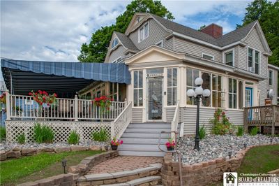 This is the main entrance to the home. It was the site of the Blue Heron Inn - a full service restaurant from 1997-2017. It is currently a residence. | Image 3