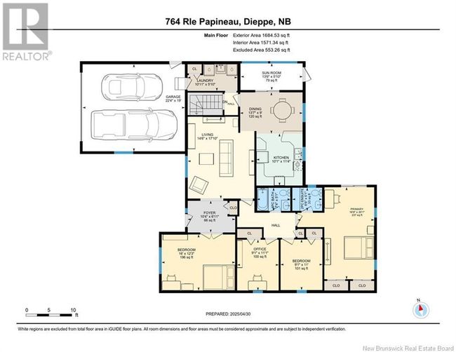 764 Papineau Crt, House other with 5 bedrooms, 3 bathrooms and null parking in Dieppe NB | Image 9