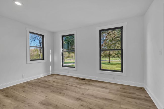 Eat in kitchen area with great views out of the new black windows. | Image 7
