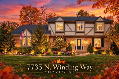 7735 Winding Way N, Tipp City, OH, 45371-9254 | Card Image