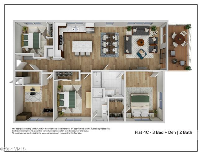 4C - 36 Railroad Ave, Condo with 3 bedrooms, 3 bathrooms and 2 parking in Minturn CO | Image 5