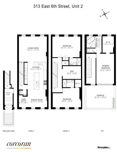 penthouse-313 E 6th Street, New York City, NY, 10003 | Card Image