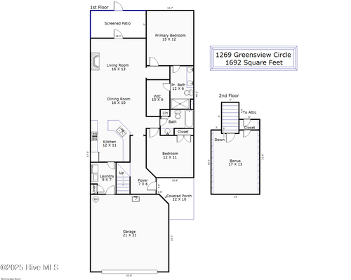 1269 Greensview Cir, Leland, NC, 28451-7003 | Card Image