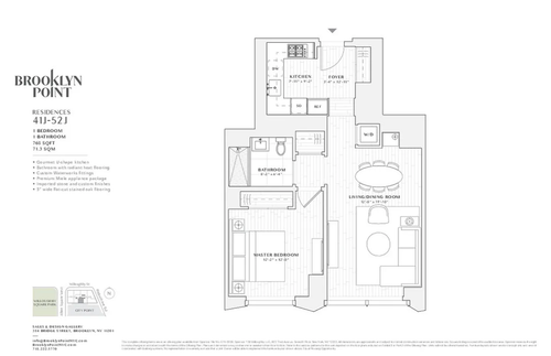 45j-1 City Pt, Brooklyn, NY, 11201 | Card Image