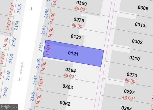 2151 N Dover St, PHILADELPHIA, PA, 19121-1211 | Card Image