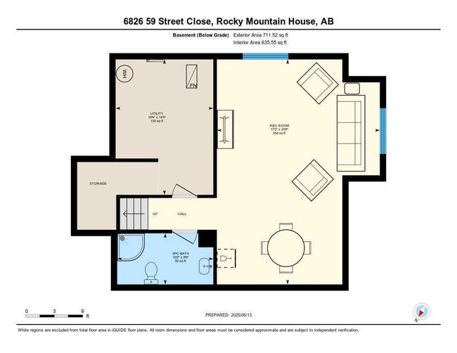 6826 - 59 Street Close, House other with 3 bedrooms, 4 bathrooms and 2 parking in Rocky Mountain House AB | Image 47