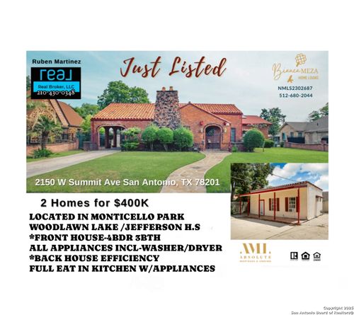 2150 W Summit Ave, San Antonio, TX, 78201-4804 | Card Image