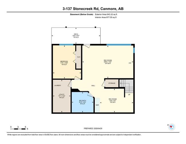 3 - 137 Stonecreek Rd, Townhouse with 3 bedrooms, 3 bathrooms and 2 parking in Canmore AB | Image 47