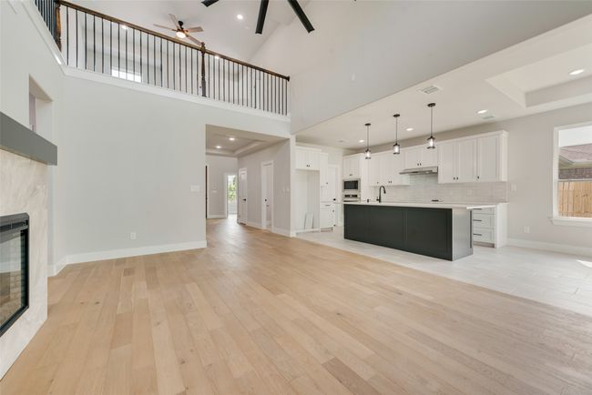 Game room over looking over living room and kitchen | Image 8