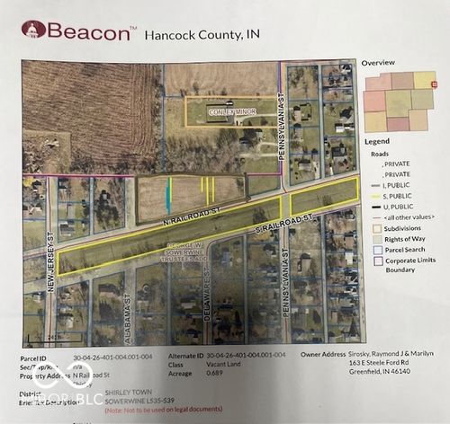 0 N Railroad St, Shirley, IN, 47384 | Card Image