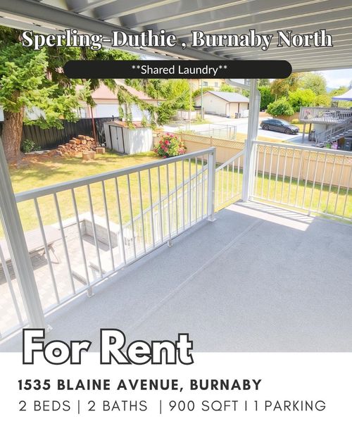 upper-1535 Blaine Ave, Burnaby, BC, V5A2L9 | Card Image