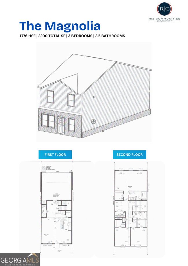 11 - 8658 Webb Rd, Townhouse with 3 bedrooms, 3 bathrooms and 2 parking in Riverdale GA | Image 18