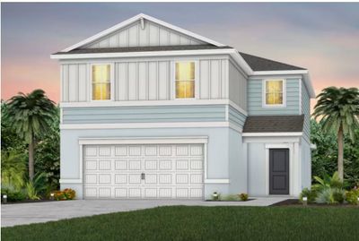 Exterior Design. Artistic rendering for this new construction home. Pictures are for illustrative purposes only. Elevations, colors and options may vary. | Image 1