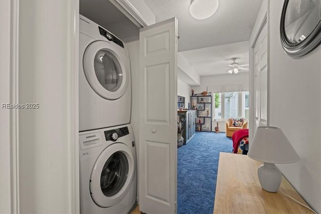 Full-size washer and dryer! These are located in a closet within the guest suite. They are completed concealed by a folding door. | Image 25
