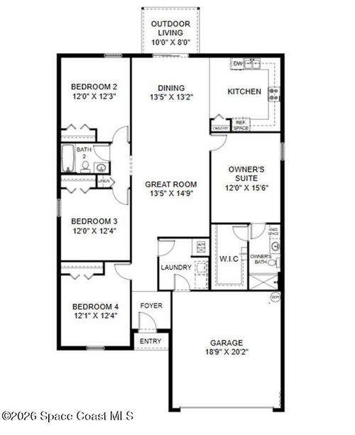 972 Sw Richmond Circle Sw, Palm Bay, FL, 32908 | Card Image