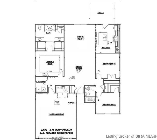 LOT-205 - 1032 Dunbarton Way, Home with 3 bedrooms, 2 bathrooms and null parking in Georgetown IN | Image 32