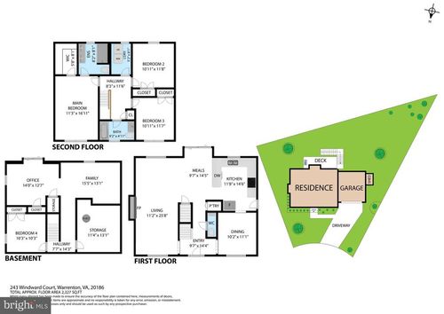 243 Windward Ct, WARRENTON, VA, 20186-4308 | Card Image