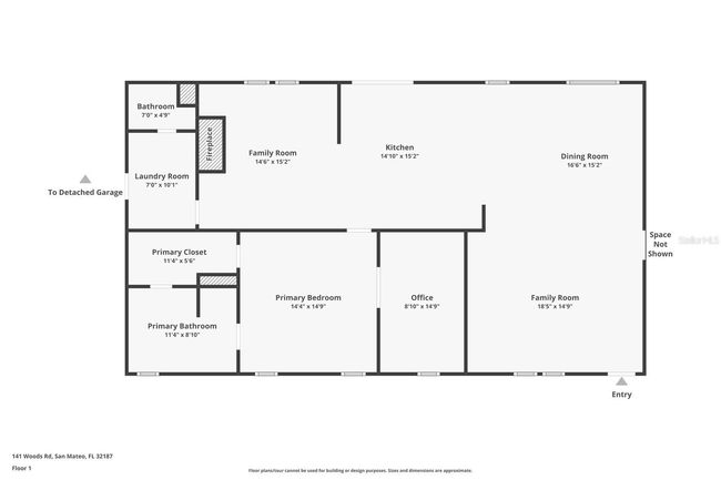 141 Woods Rd, House other with 4 bedrooms, 3 bathrooms and null parking in San Mateo FL | Image 66