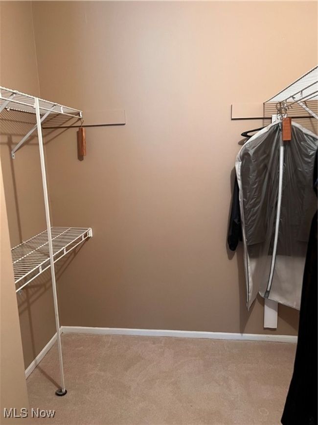 Walk in closet featuring carpet floors | Image 8