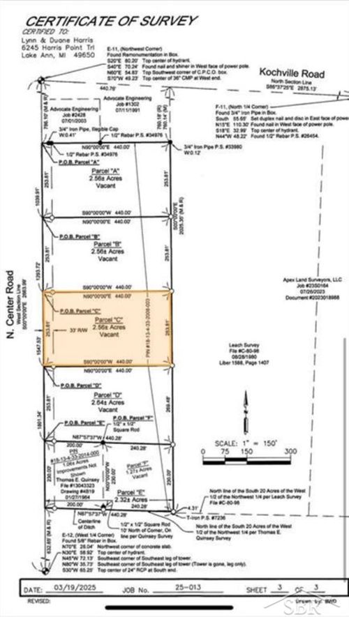 Parcel C 2.56 Acres N Center Road, Kochville Township, MI, 48604 | Card Image