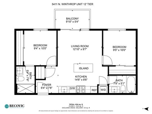 unit-512-5411 N Winthrop Ave, Chicago, IL, 60640-1784 | Card Image