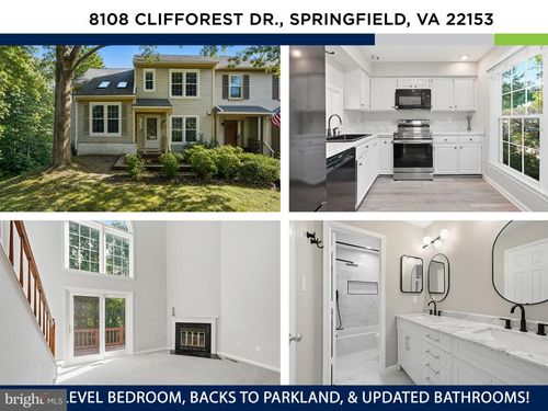 8108 Clifforest Dr, SPRINGFIELD, VA, 22153-2625 | Card Image