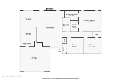 2717 Creekview Ter, Norman, OK, 73071-4318 | Card Image