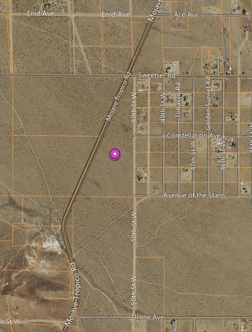  50th Stw And Sweetser Rd, Rosamond, CA, 93560 | Card Image