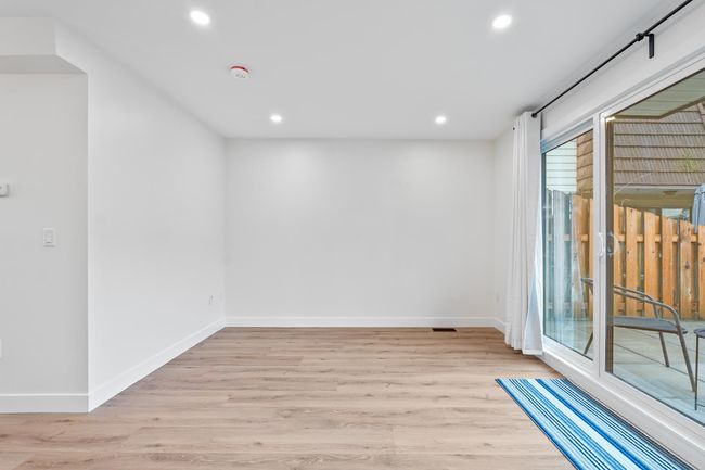Unfurnished room featuring recessed lighting, light wood-style flooring, and baseboards | Image 23