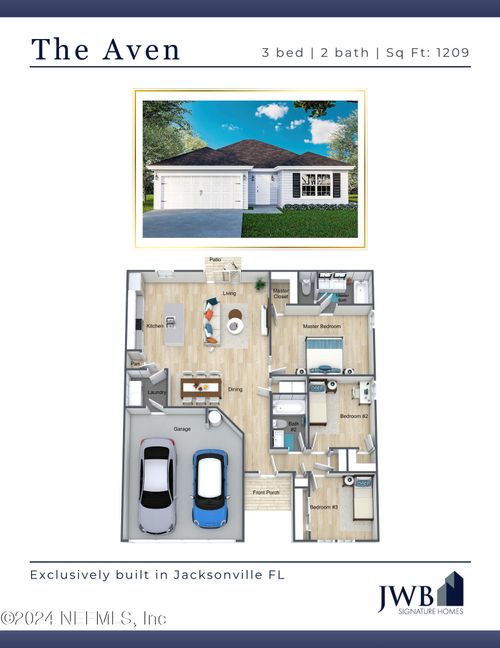 2015 Benedict Rd, Jacksonville, FL, 32209-2501 | Card Image