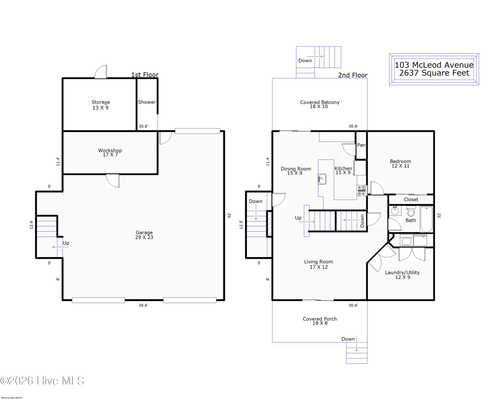 103 Mcleod Ave, Topsail Beach, NC, 28445-6924 | Card Image