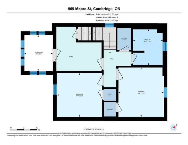 909 Moore St, House other with 3 bedrooms, 1 bathrooms and 2 parking in Cambridge ON | Image 34