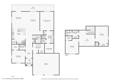 6179 N Cedarwood Dr, Mccordsville, IN, 46055-8905 | Card Image