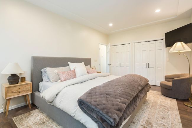 Double closet - the bed is a king-size - and still all the extra room! | Image 26