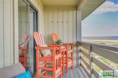 Ocean View from Balcony with Storage Closet | Image 3