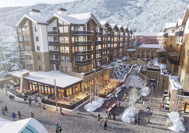 Rendering of the West Tower, Kindred Courtyard, and the Gondola Plaza | Image 13