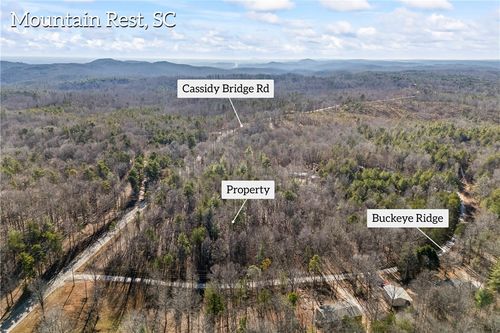 00 Cassidy Bridge And Buckeye Ridge Road, Mountain Rest, SC, 29664 | Card Image