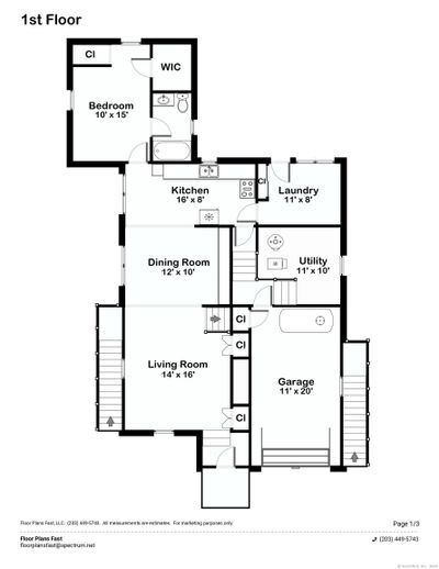 1 Fairview Avenue, House other with 3 bedrooms, 2 bathrooms and 3 parking in Norwalk CT | Image 3