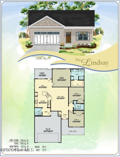 417 Creeks Edge Dr, Pikeville, NC, 27863 | Card Image