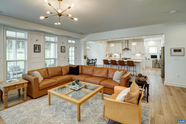 Great room opens to gourmet kitchen. | Image 13