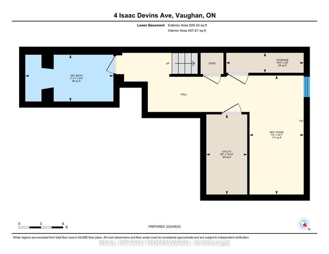 4 Isaac Devins Ave, House attached with 3 bedrooms, 4 bathrooms and 1 parking in Vaughan ON | Image 44