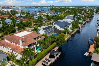 Drone / aerial view featuring a water view | Image 3