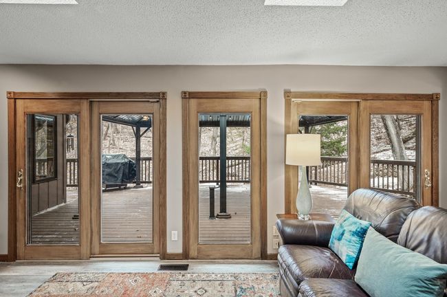 Gorgeous, solid wood doors and windows to the deck and backyard - | Image 15
