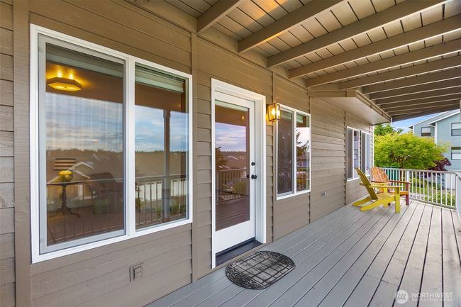 Lower deck enjoys "waterproofing" from Spantex covered upper deck for year 'round enjoyment and grilling | Image 32