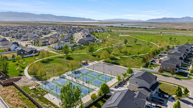 Aerial view featuring a water and mountain view and a residential view | Image 36