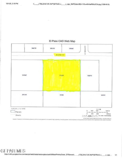 PN-313225 Belmont Ave, El Paso, TX, 79901 | Card Image