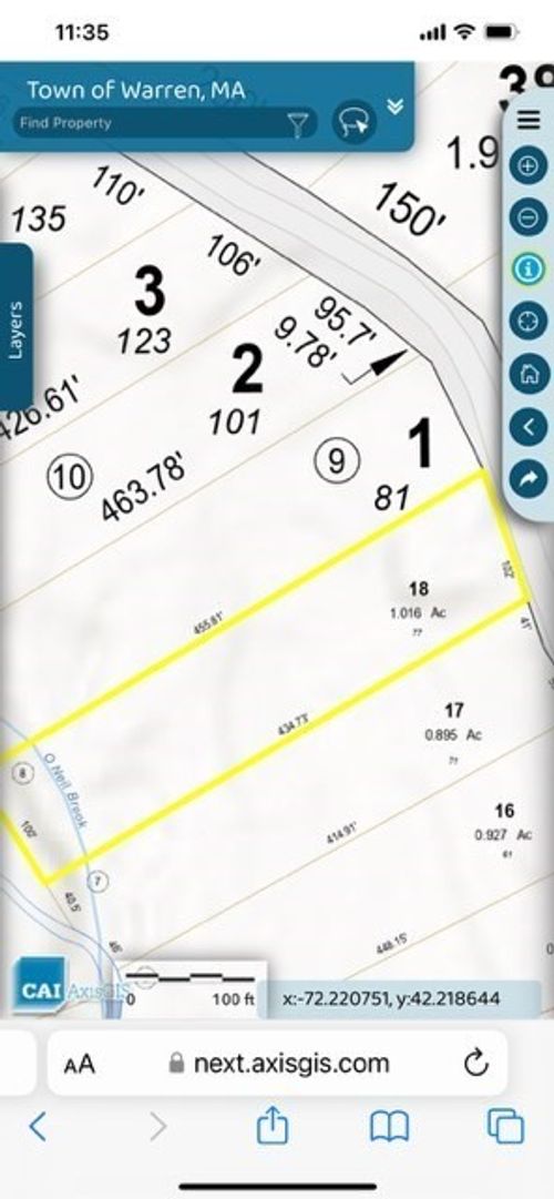 77 Oneil Rd, West Warren, MA, 01092-5043 | Card Image