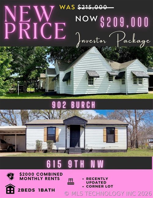 902 Burch St, Ardmore, OK, 73401-4228 | Card Image