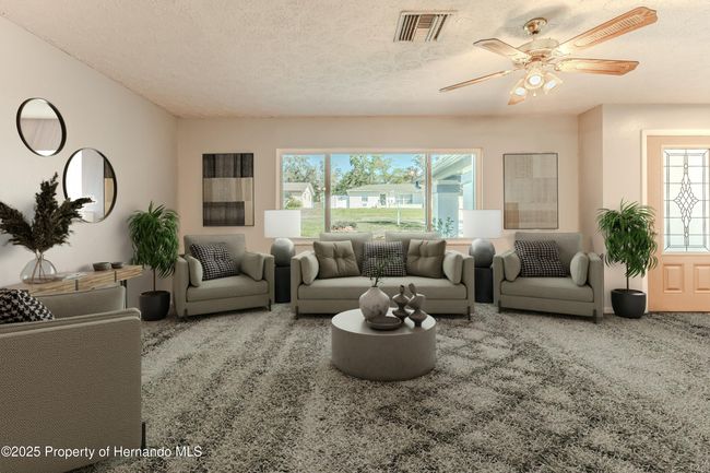 Virtually Staged Living Room with New 2024 Picture Window | Image 7