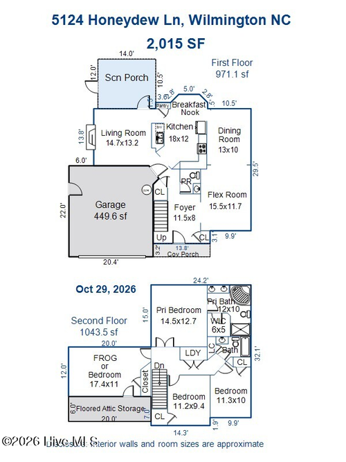 5124 Honeydew Ln, Wilmington, NC, 28412-2340 | Card Image